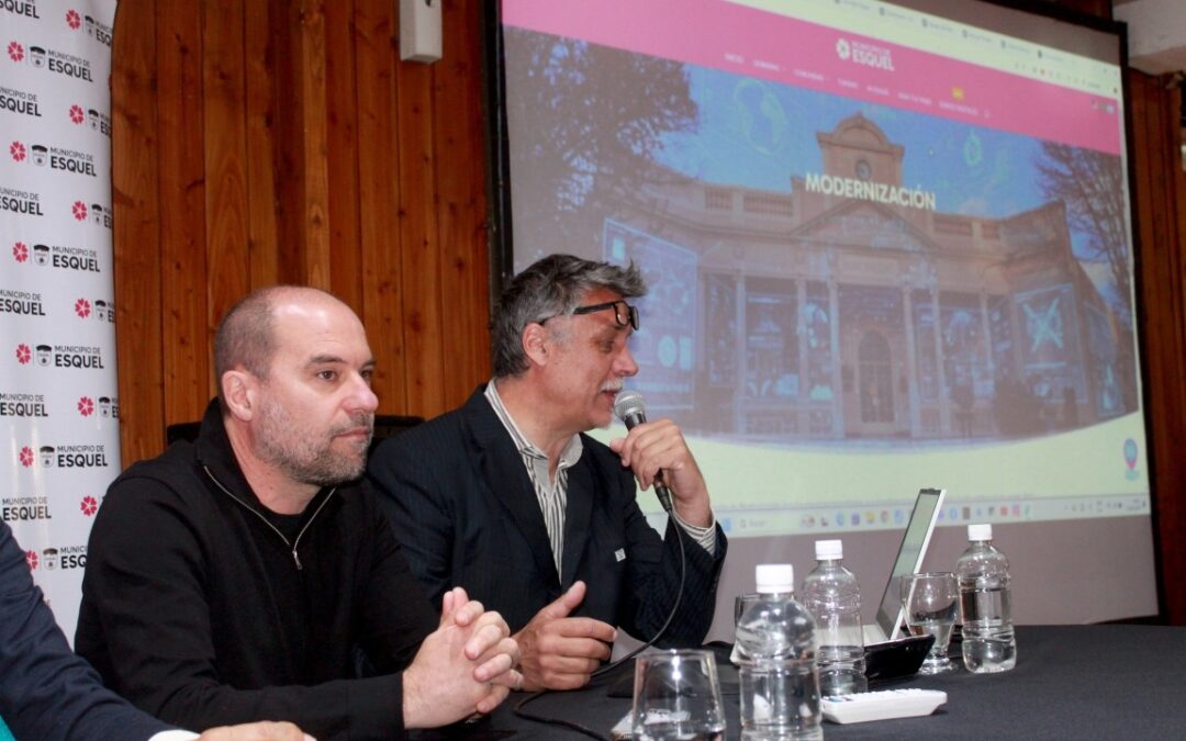 Esquel presentó su nueva página web municipal con más servicios digitales y enfoque en el ciudadano