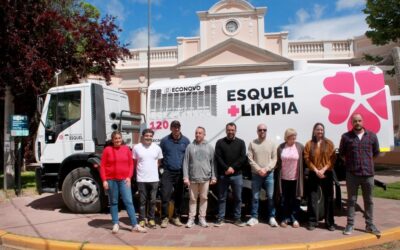 El municipio incorporó un nuevo camión barredor para la limpieza de calles