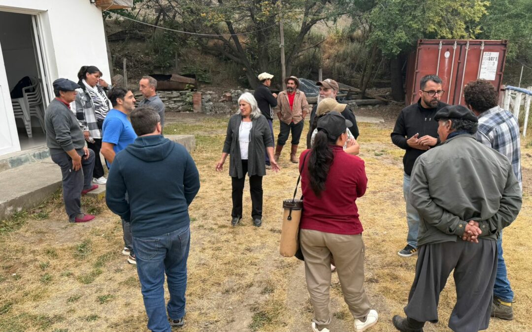 Autoridades municipales y provinciales visitaron Alto Río Percy y avanzaron en una agenda preventiva ante el incendio en el Parque Los Alerces