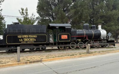 Esquel: La gerencia de La Trochita informó que retirará la locomotora ubicada en la plazoleta de avenida Ameghino
