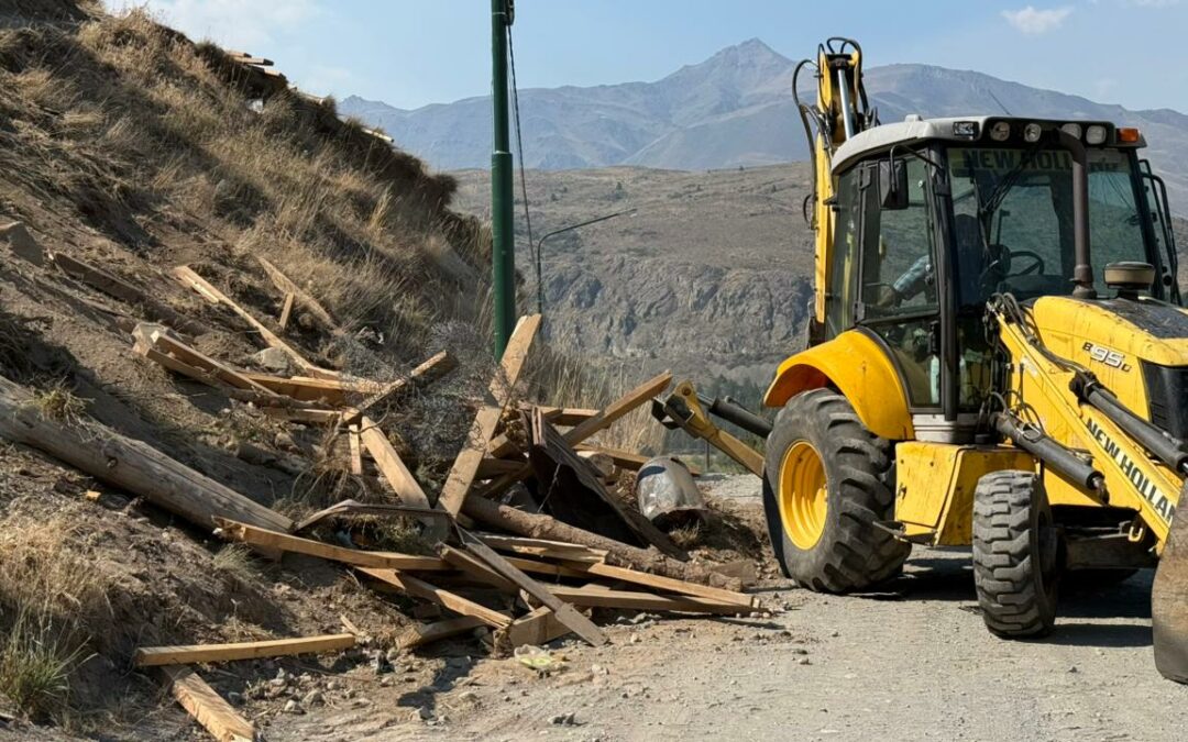 Esquel: El municipio intervino ante un intento de usurpación en el acceso a Valle Chico