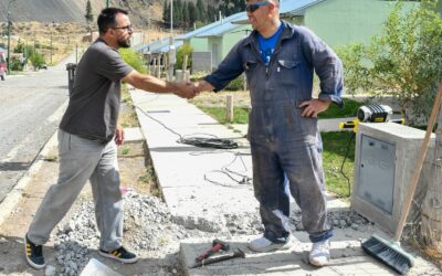 Esquel: Avanza la obra de gas en Valle Chico tras más de una década de espera