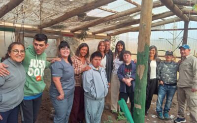 Entrega de materiales para integrantes del proyecto Cultivar Bienestar