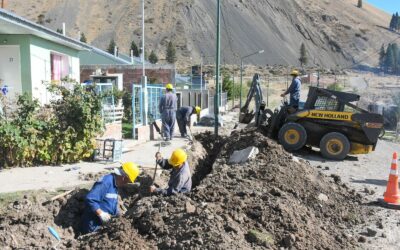 Esquel: Avanza la obra de gas en Valle Chico y proyectan las primeras conexiones domiciliarias para el mes de mayo