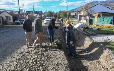 Taccetta destacó el avance del plan municipal de cordón cuneta con la proyección de 50 cuadras en 2026