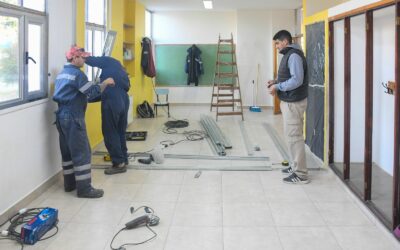 El municipio avanza con trabajos de mejora en la Escuela Experimental 2005