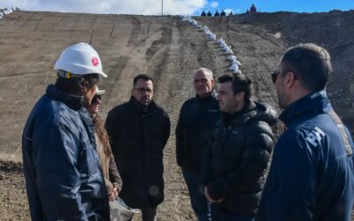 Esquel: Taccetta acompañó al gobernador en un recorrido de obras clave: ambiente y viviendas para mejorar la calidad de vida