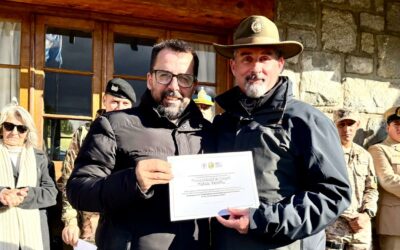 El Parque Nacional Los Alerces celebró sus 89 años y distinguió al municipio de Esquel por su colaboración en el combate de los incendios