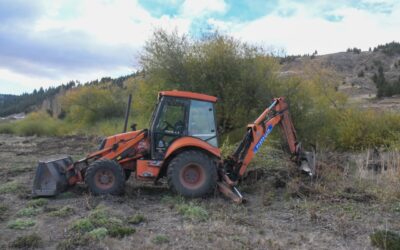 Esquel: El municipio avanza con la creación de un nuevo Parque Lineal en el barrio Luque