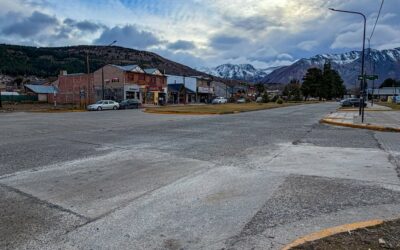 Esquel: El municipio finalizó nuevas obras de bacheo en avenida Alvear y Brun