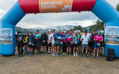 Esquel: Más de 180 competidores participaron de la segunda fecha del Duatlón Laguna La Zeta
