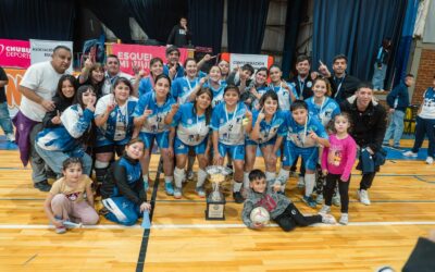 Esquel recibió a más de 270 jugadoras en una nueva edición de la Copa de Oro Sur de Futsal Femenino