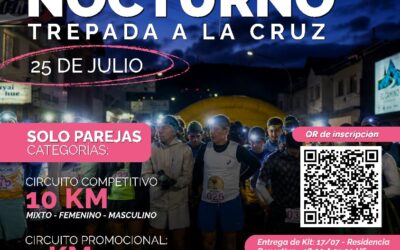 La Municipalidad de Esquel reprogramó el Cross Nocturno «Trepada a La Cruz» para el 25 de julio