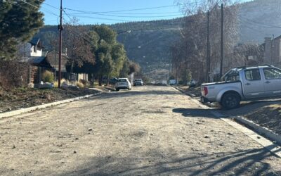 Más obras en Esquel: El municipio iniciará el adoquinado de cuatro cuadras en la calle Fleming