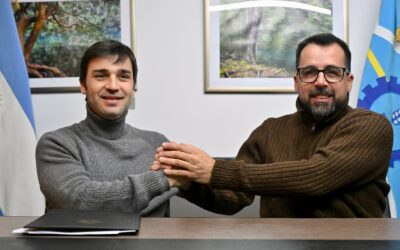 Taccetta gestionó ante provincia la construcción de dos obras históricas: el Parque Lineal «Medardo Morelli» y el nuevo Gimnasio Municipal N° 2