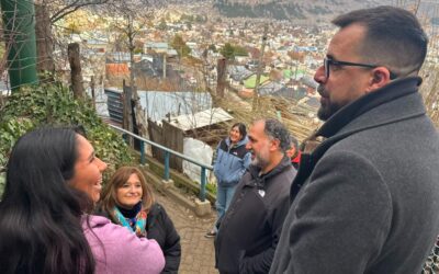 Esquel: Taccetta visitó a las primeras familias que accederán a las nuevas conexiones domiciliarias de gas