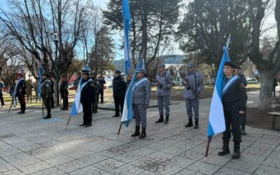 Esquel conmemoró el paso a la inmortalidad del General José de San Martín