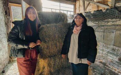 Esquel: El municipio acompañó a la Escuela Nº 107 de Nahuelpan con alimento para animales de granja