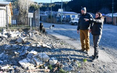 Esquel: GIRSU recorrió el barrio Cañadón de Bórquez para avanzar en la erradicación de microbasurales