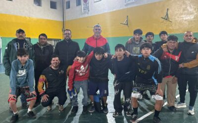 Esquel: El municipio acompañó al Deportivo Cañadón con nuevos elementos deportivos