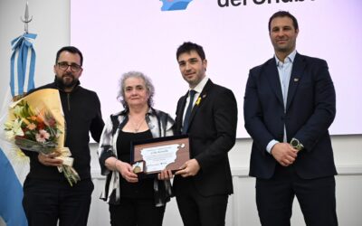 Taccetta acompañó el reconocimiento a pioneros del turismo de Esquel