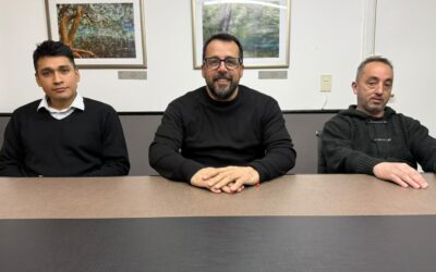 Taccetta presentó oficialmente a Gastón Escobar como nuevo director de Juntas Vecinales