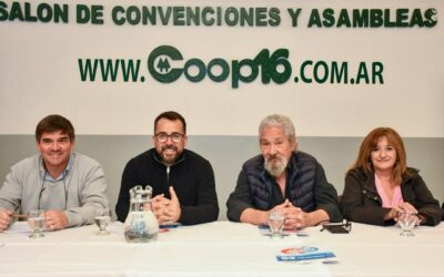 Expo Agua y Energía 2026: El municipio de Esquel y la Coop16 presentaron la nueva edición que se realizará en el Gimnasio Municipal