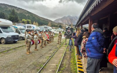Esquel dio inicio al 18° Encuentro Sudamericano de Ranchomovilismo con un agasajo a rodanteros de cinco países